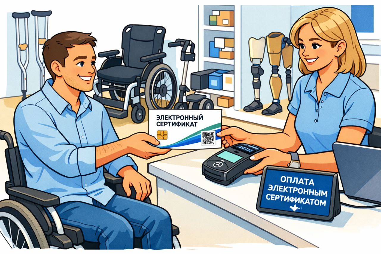 Электронный социальный сертификат: покупка ТСР по электронному сертификату в «Ортомедтехнике»