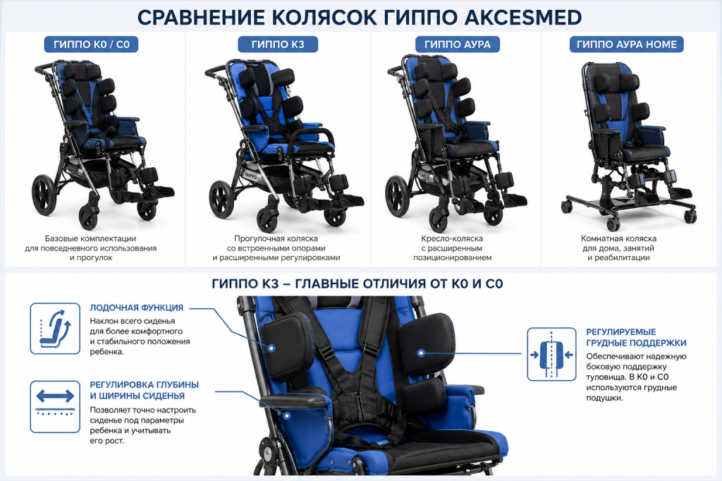 сравнение моделей Гиппо К0 К3 Гиппо Аура и Гиппо Аура Home